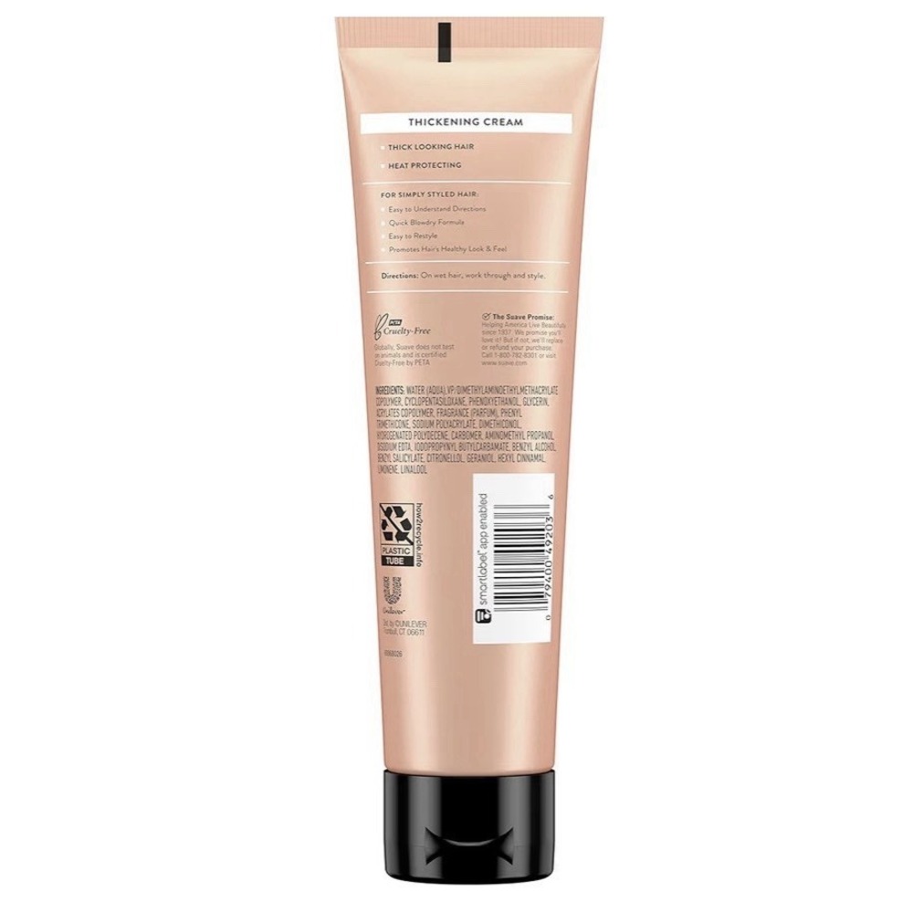 3 Suave Hair Thickening Cream Simply Styled Thick Look Heat Protectant 5 oz Each - Picture 2 of 2